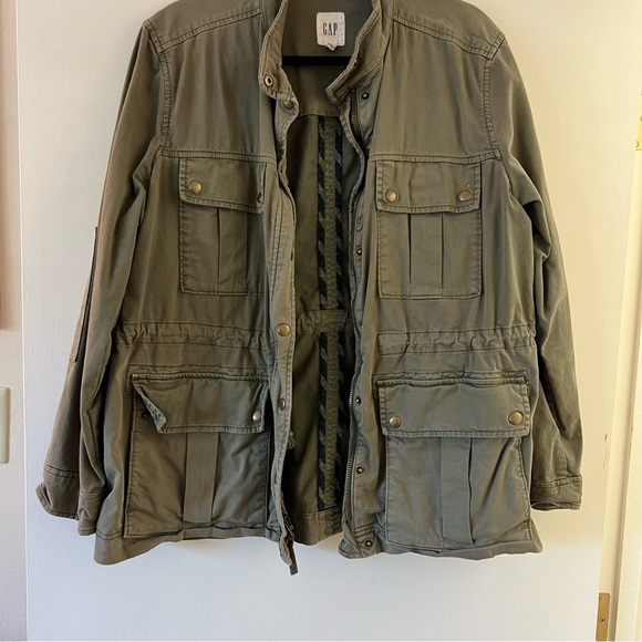 Hand painted tiger Army Jacket - Picture 5 of 5